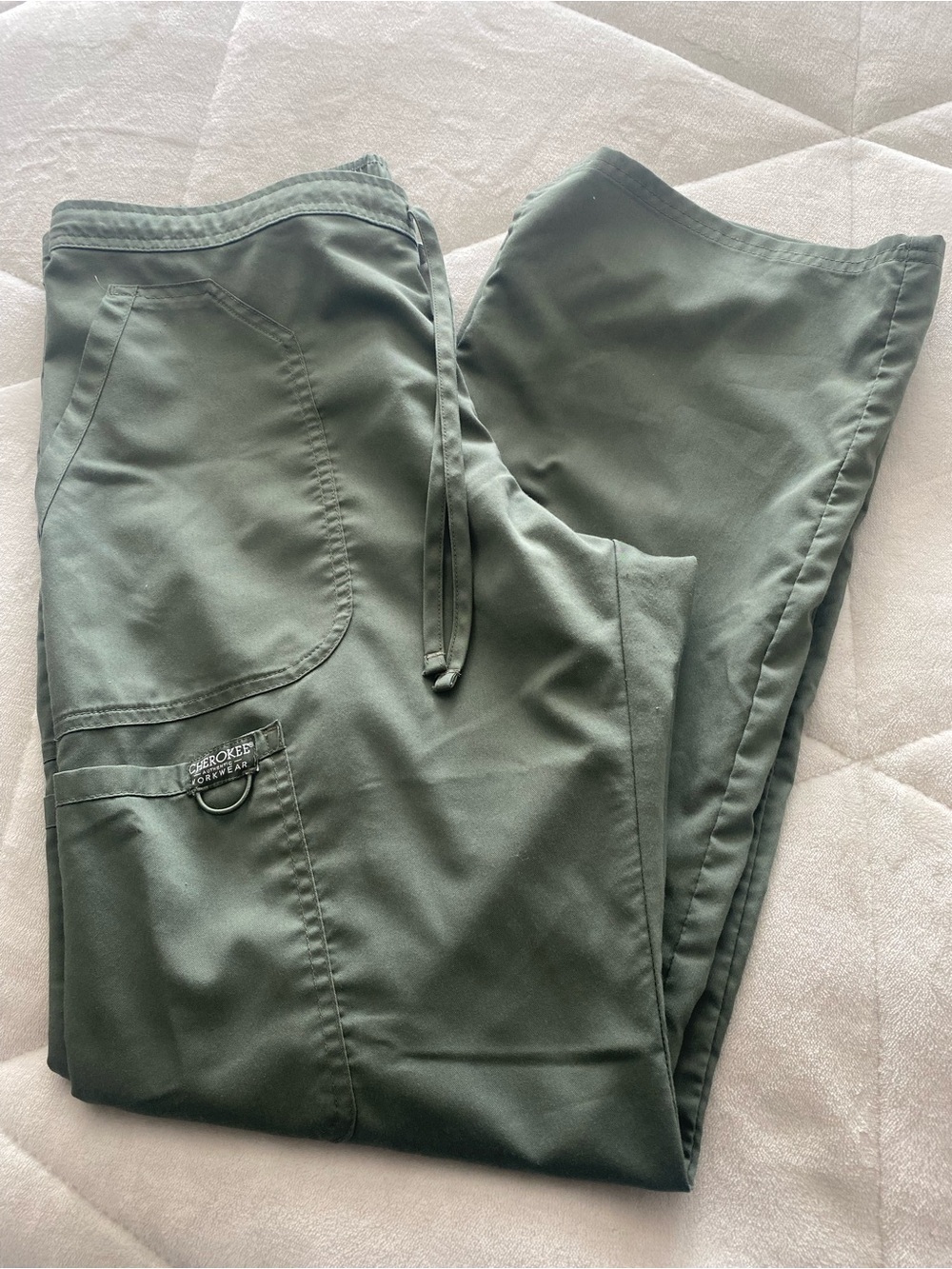 Cherokee Revolution Mid Rise Drawstring Scrub Pants - Picture 12 of 12